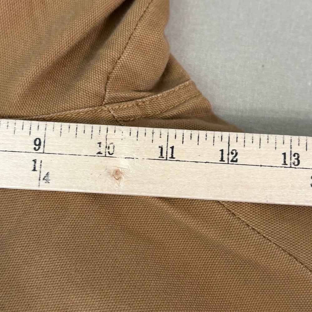 Vintage DKNY City Pants Womens Size 10 Brown Straight Utility Zipper Grunge Y2K - Picture 12 of 13